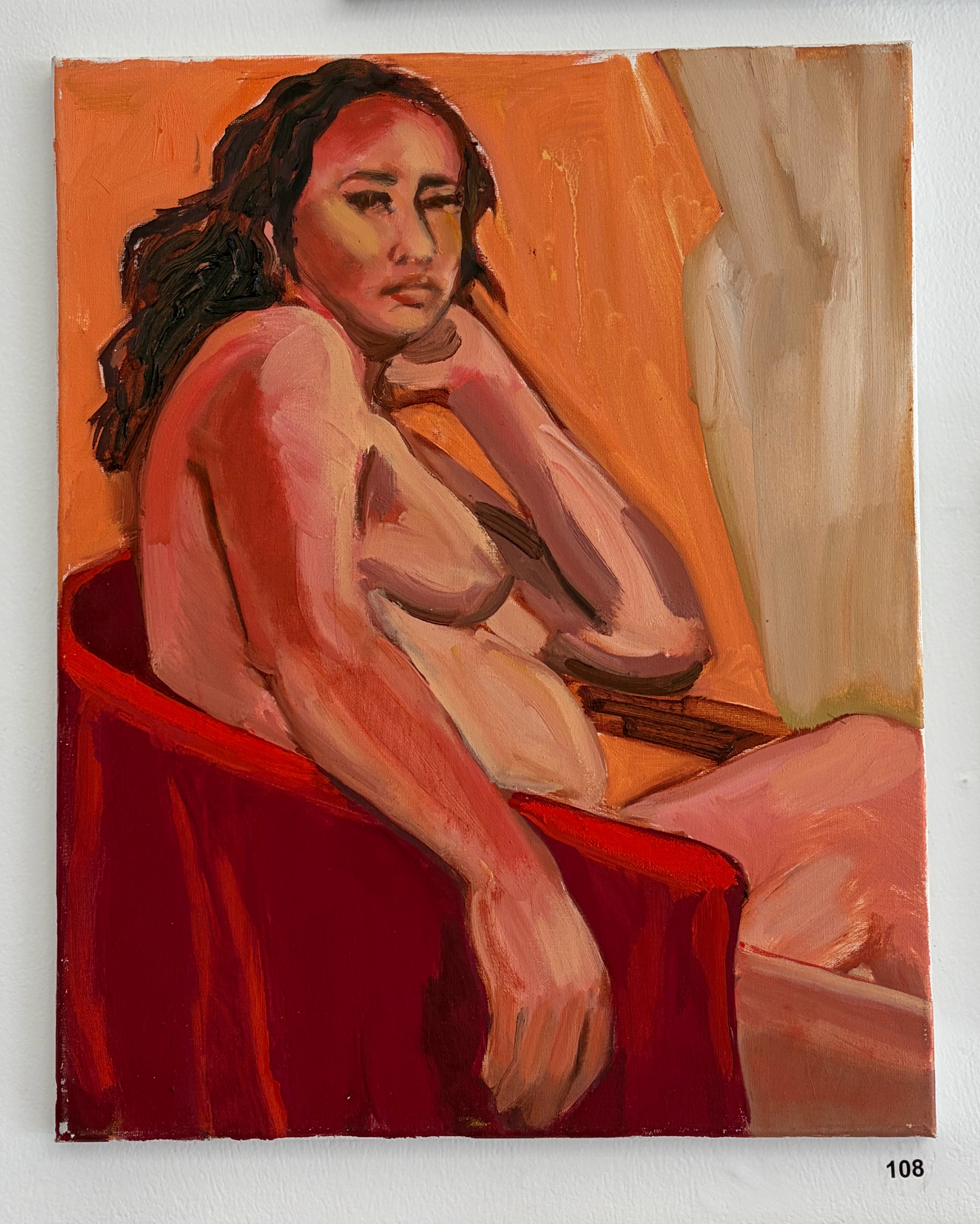 red chair