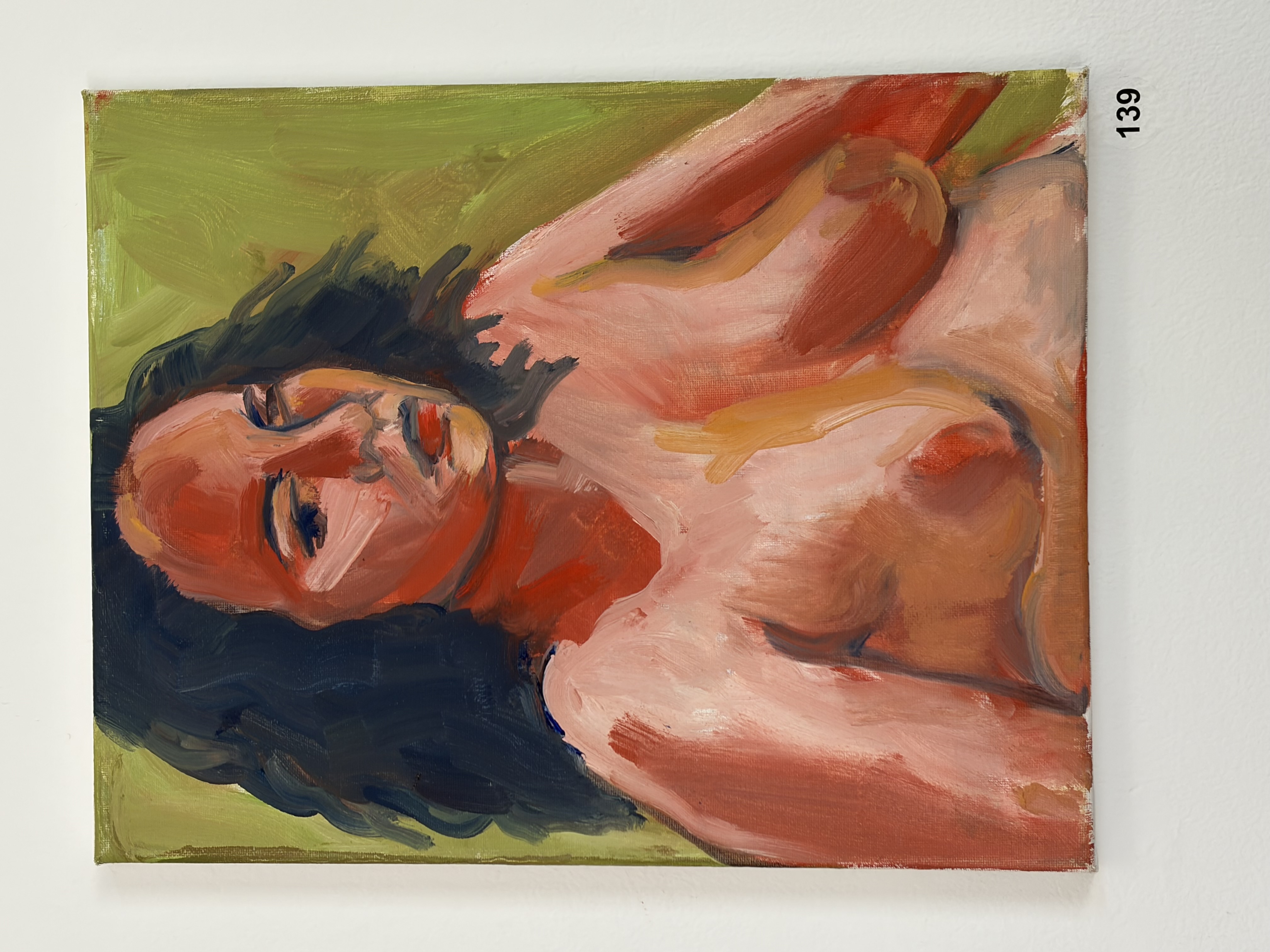 pink, orange chartreuse