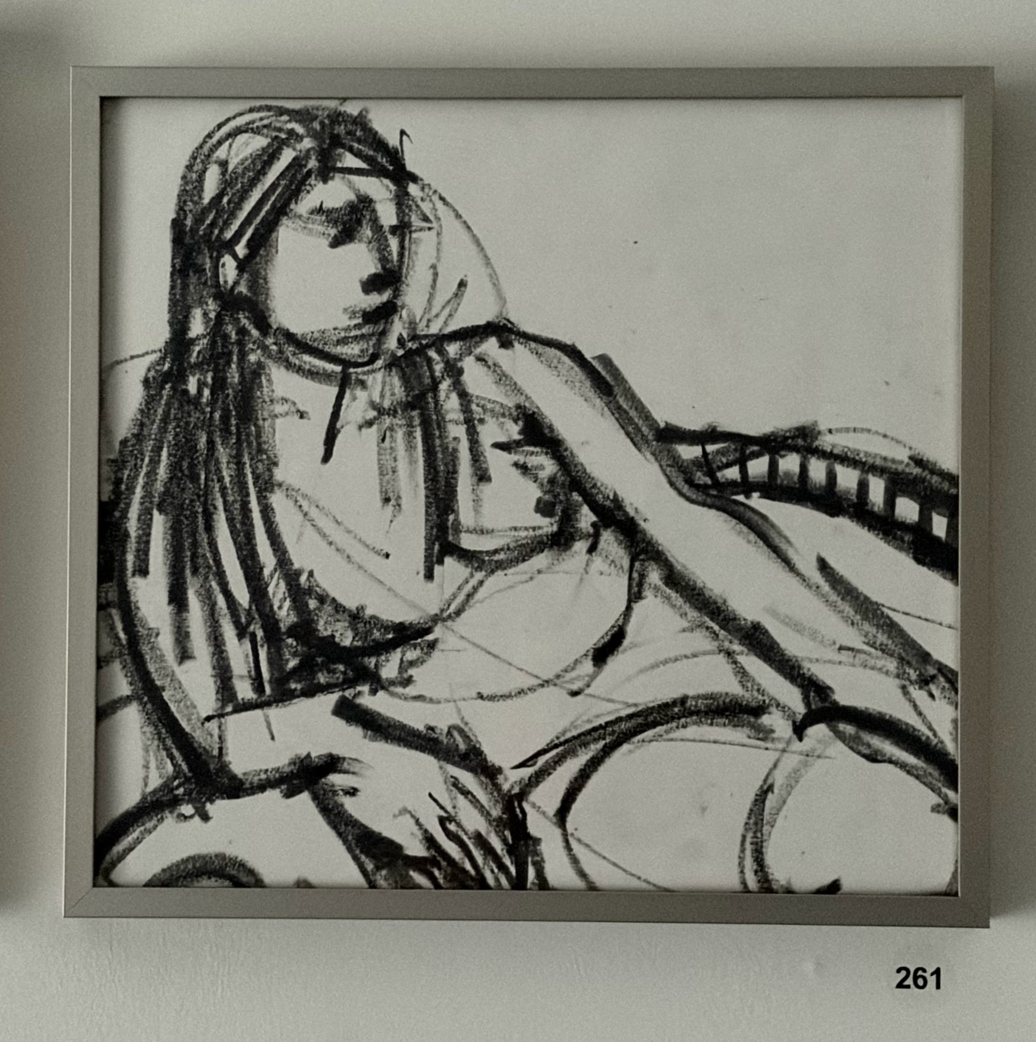 black marker