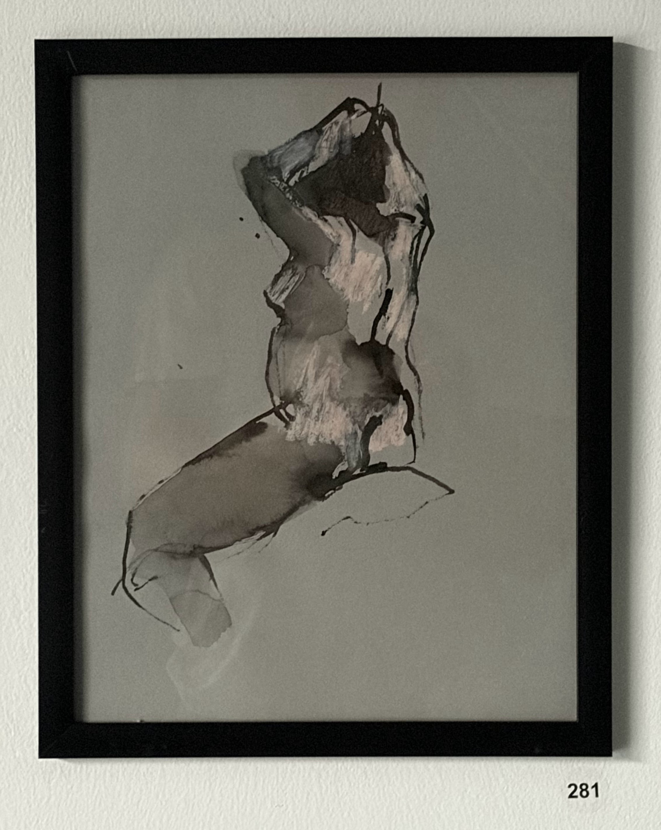 Giselle, pink and gray