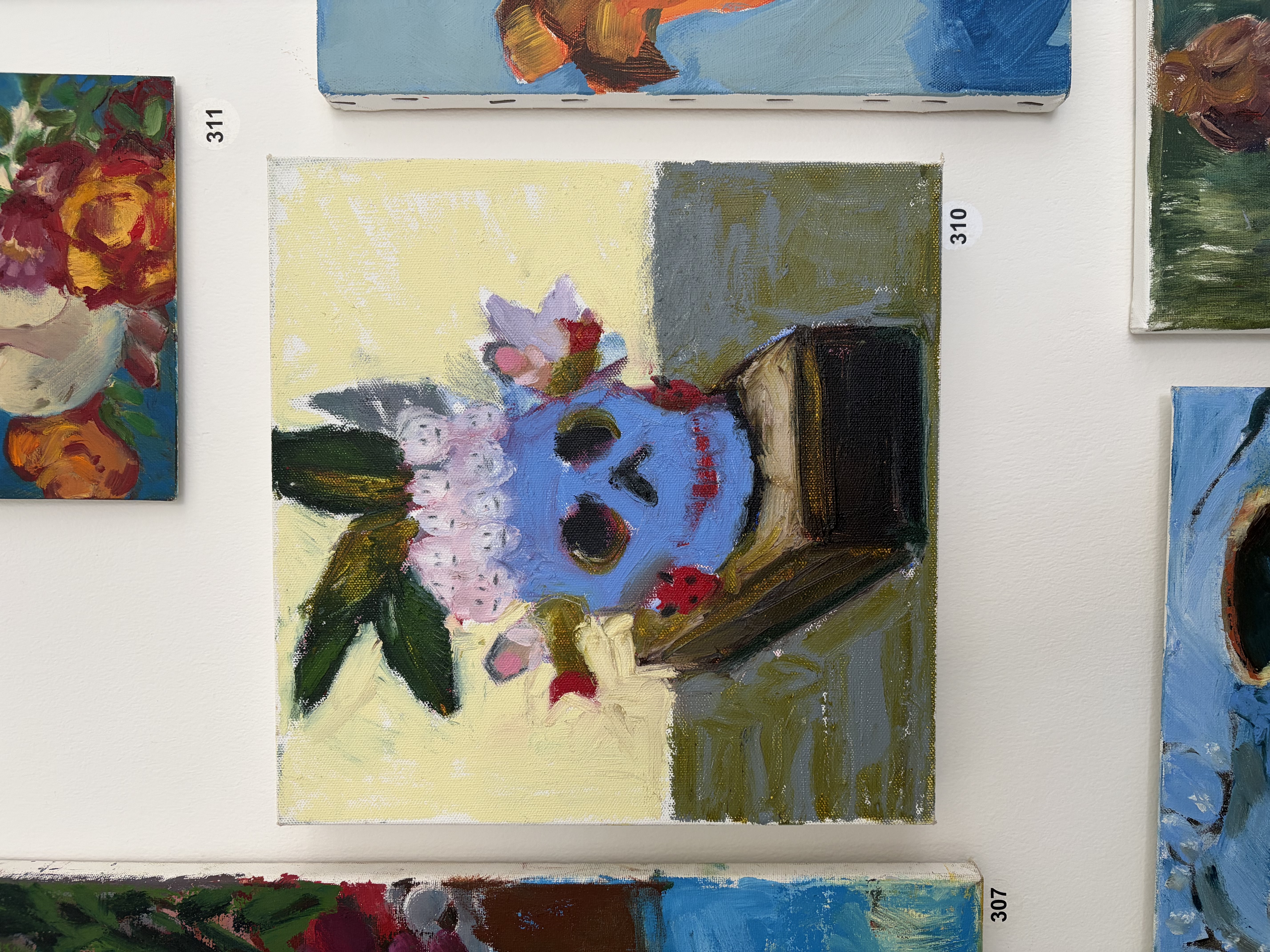 blue skull