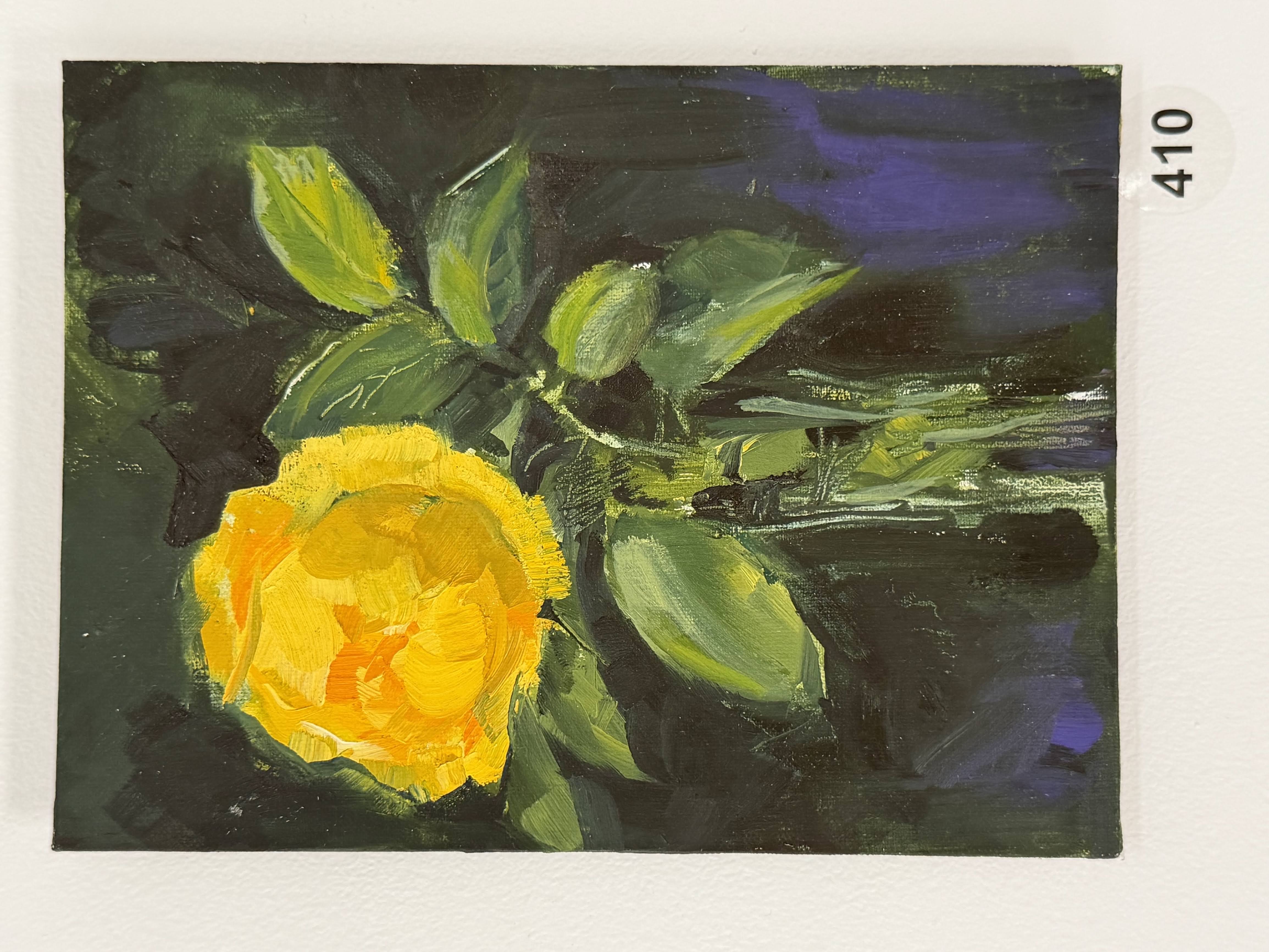 yellow rose dark
