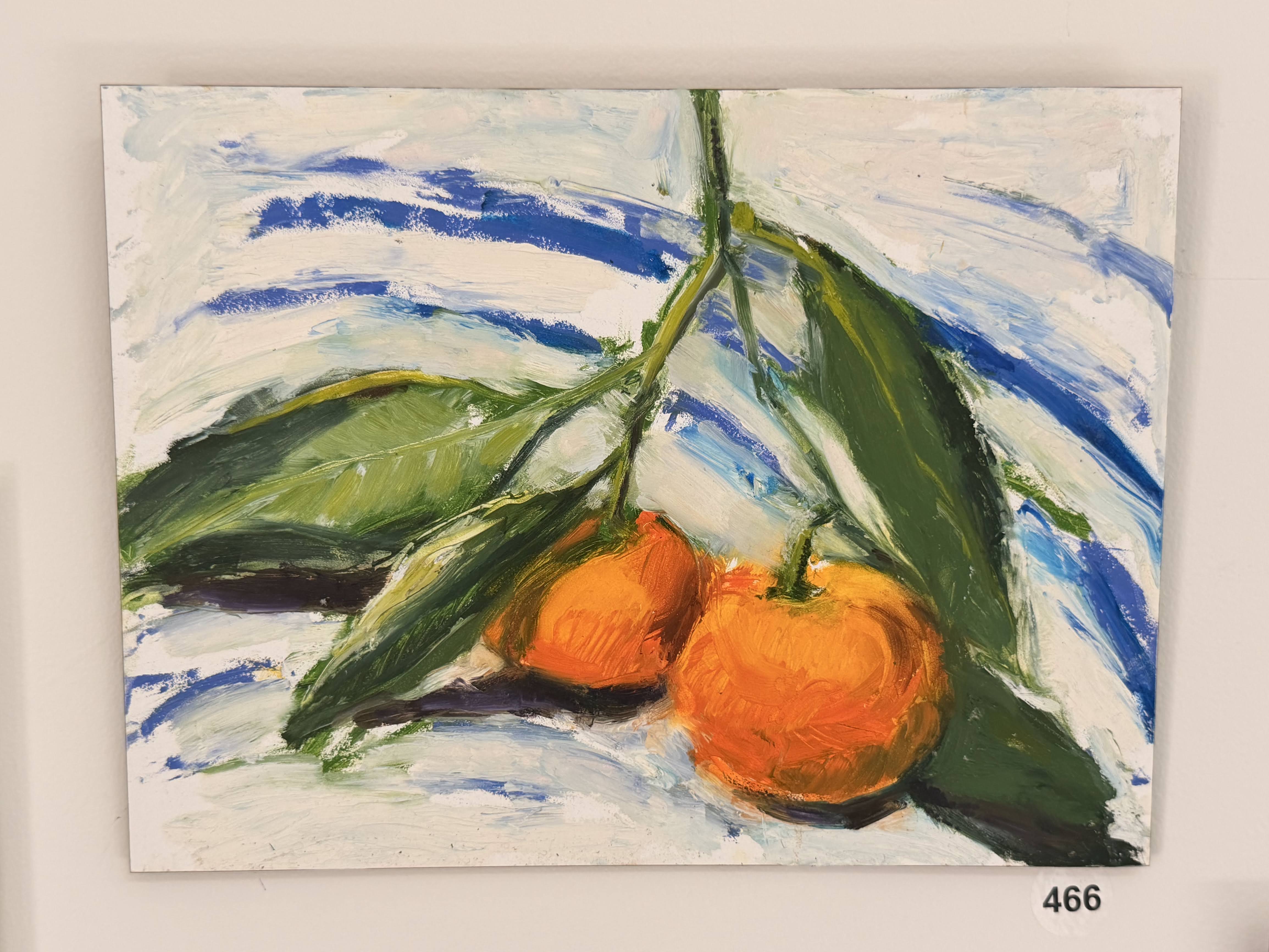 two tangerine stripe