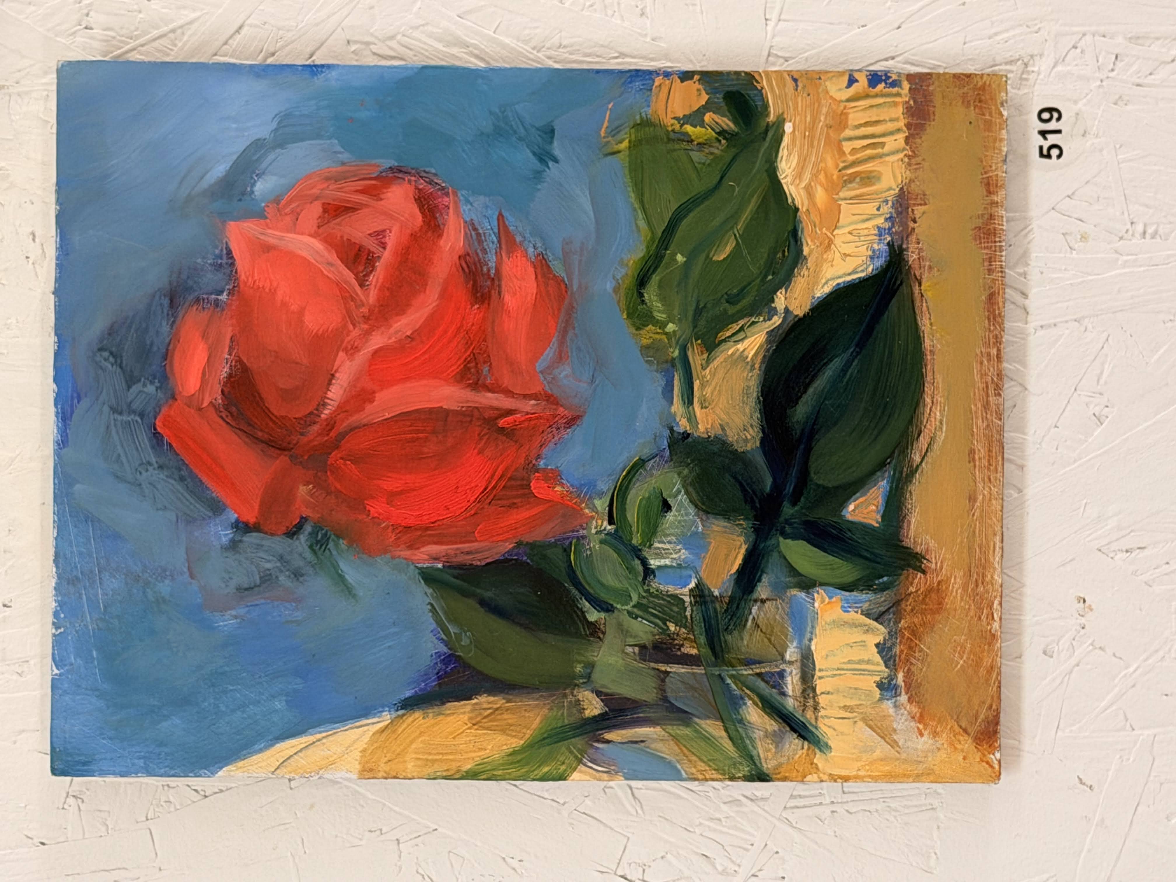 hot coral bright blue