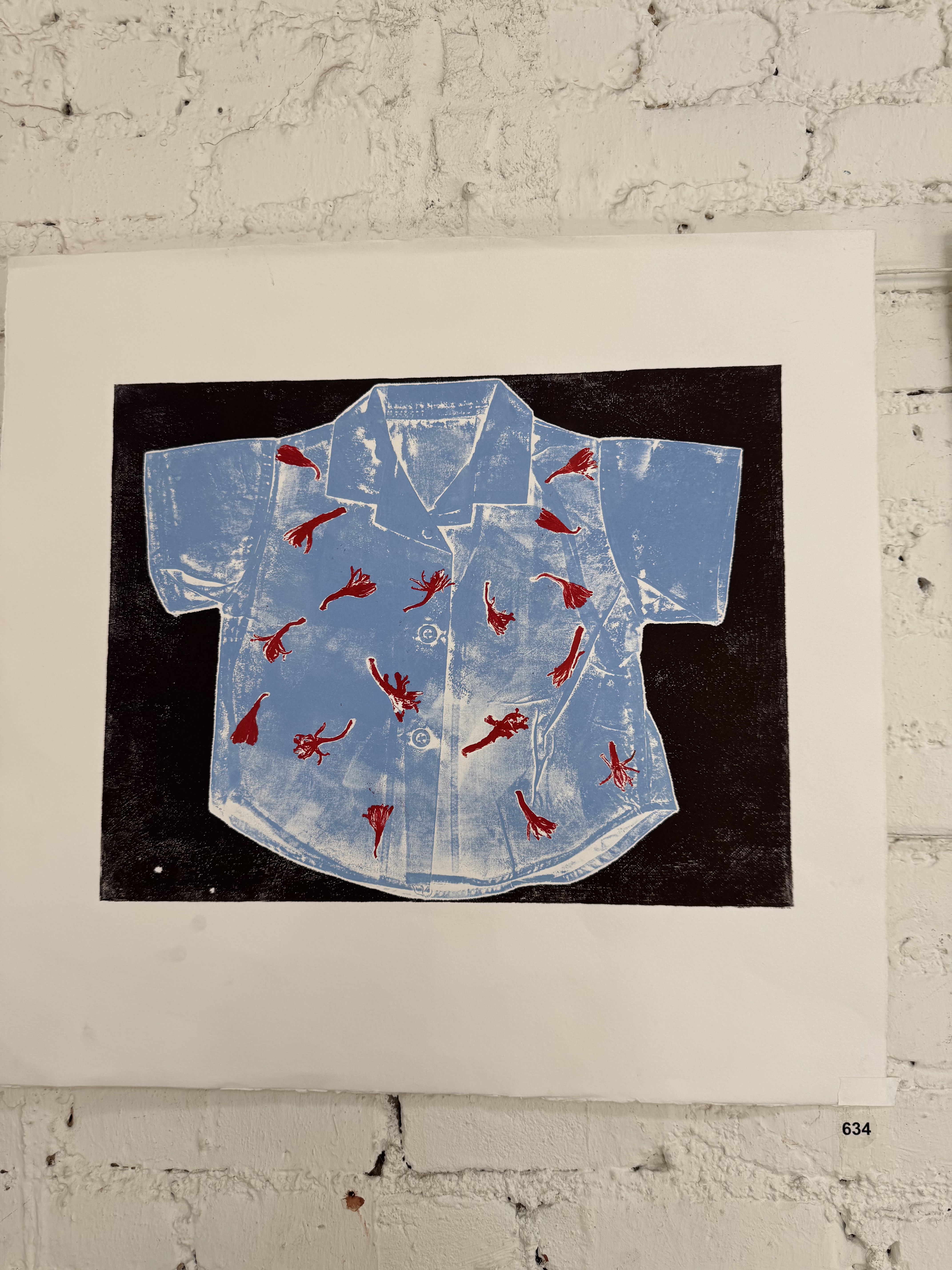 blue hawaiian shirt