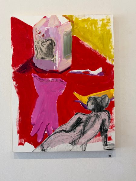 Red-Pink Glove