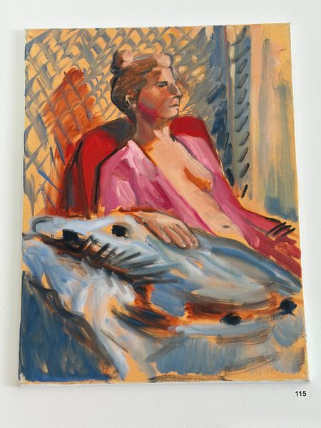 lady with dolphin
