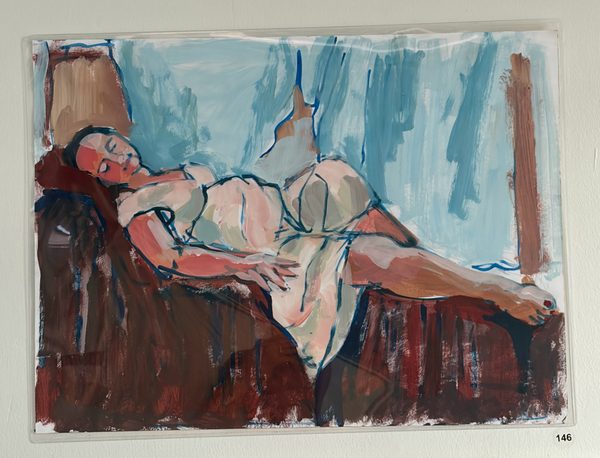 sketchy, slip, reclining