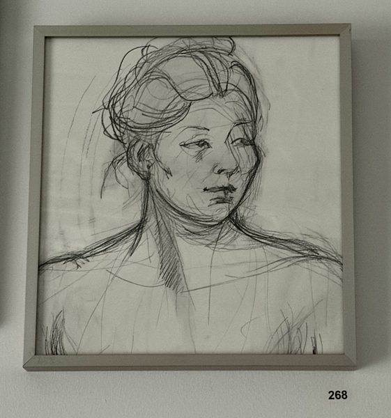 old style, female portrait