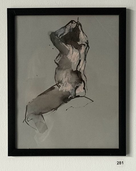Giselle, pink and gray