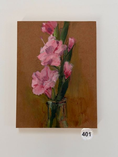 pink gladiola