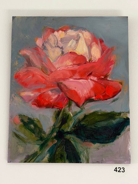 coral big rose