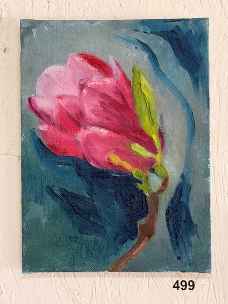 stylized small magnolia