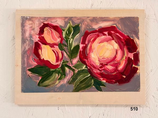 roses on Yupo