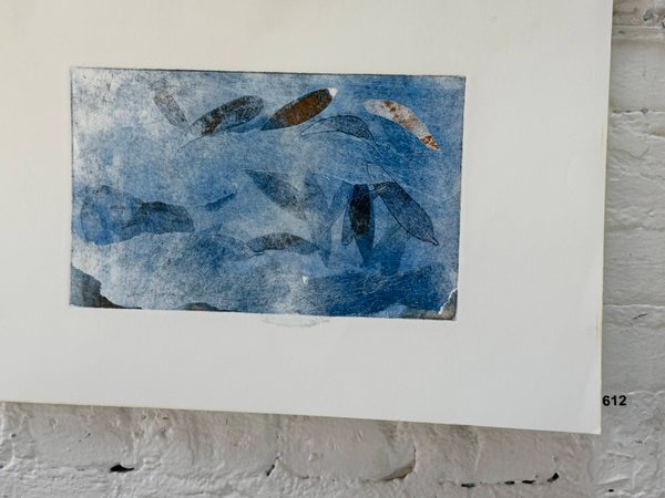 underwater light blue