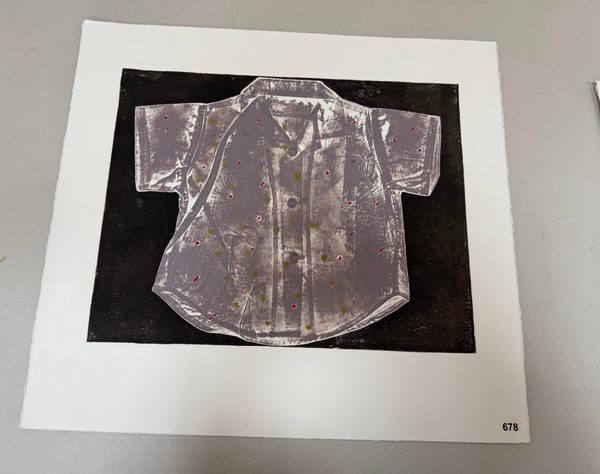 mauve shirt