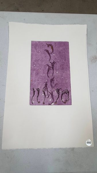 lavender seahorses